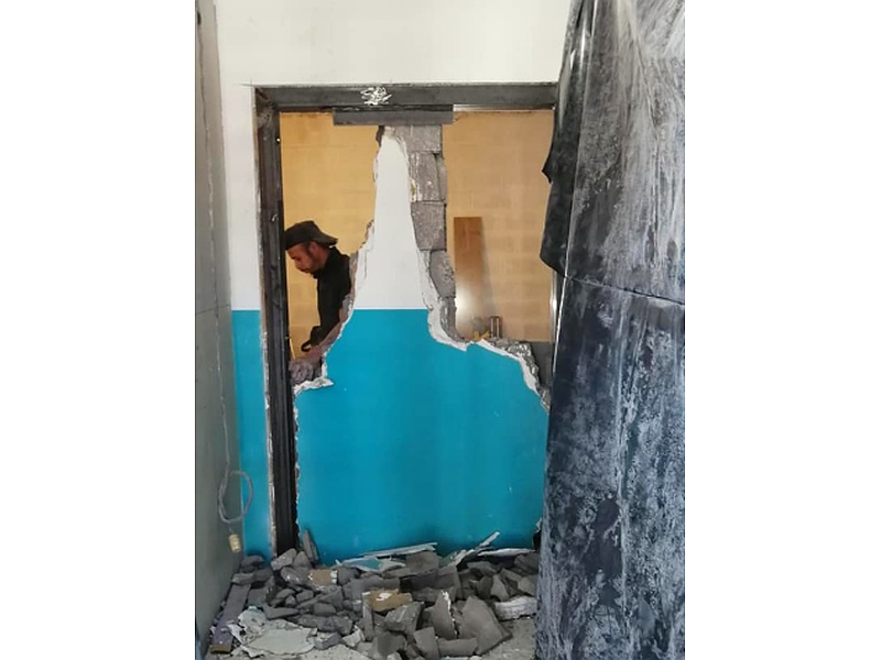 Demolición de Pared México