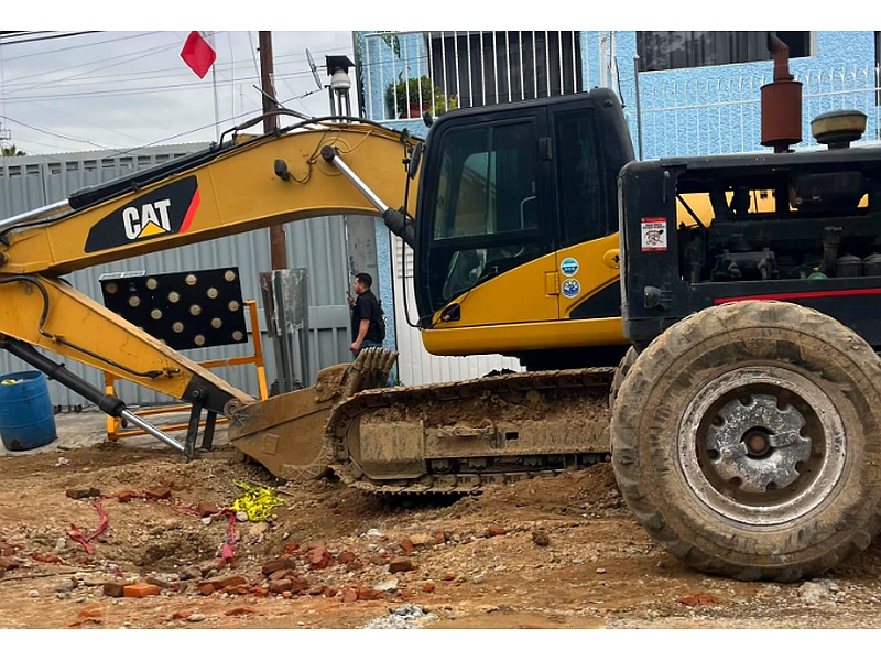 Excavadora con pérdida de presión Mexico