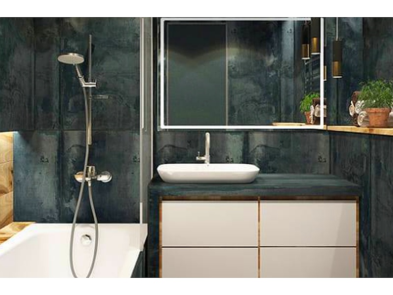 Remodelación de baños con diseños México Constructora AMEF