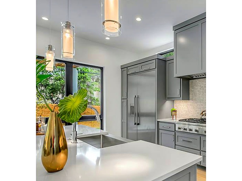 Construcción de cocinas de lujo México Constructora AMEF