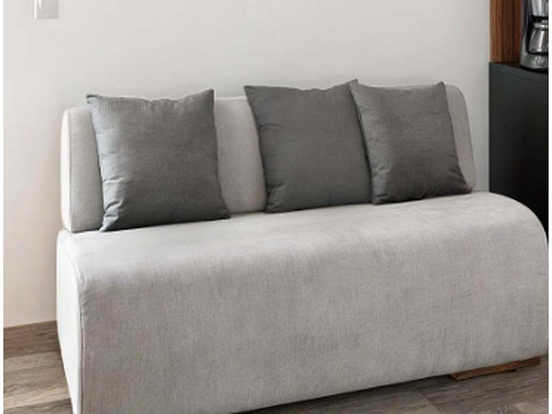 Sillón Redondeado Gris 3 Plazas Tabasco Gabriela D' Vaca Arquitectura
