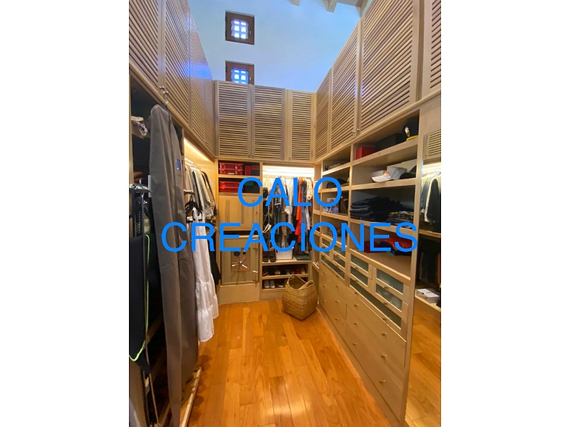 walk in closet Monterrey CALO Creaciones en madera