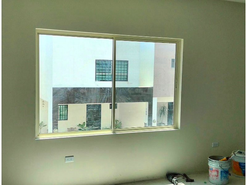 Ventana corrediza en aluminio México