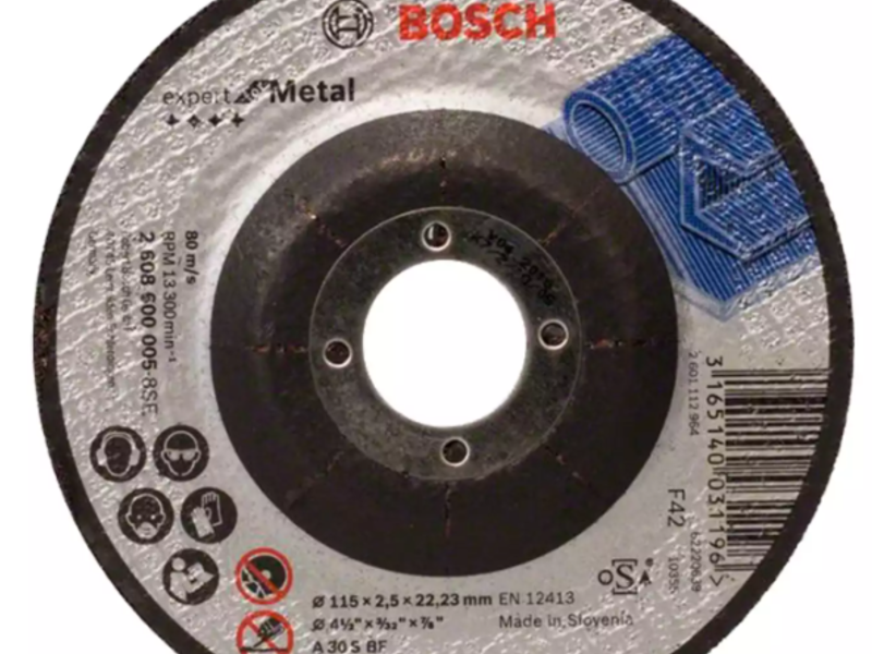 Disco de corte metal 4 1/2 x 3/32" Monterrey