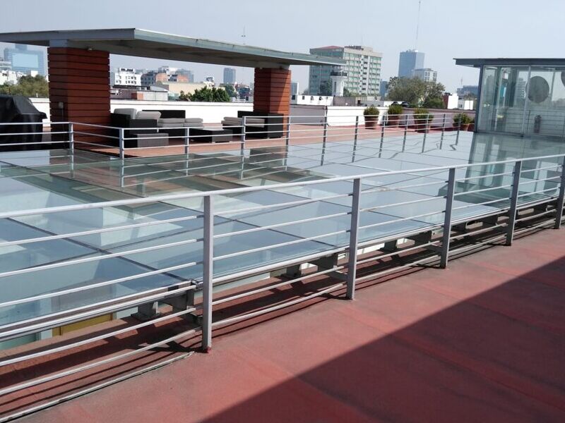 Pasamanos de aluminio Ciudad de México