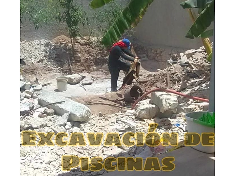  Excavación de piscina Mexico