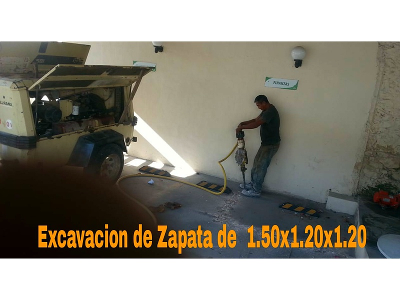 Excavación de Zapata Mexico