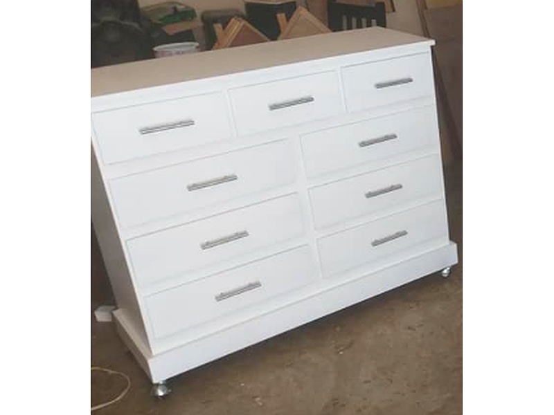 Cajonera Blanca De Madera México