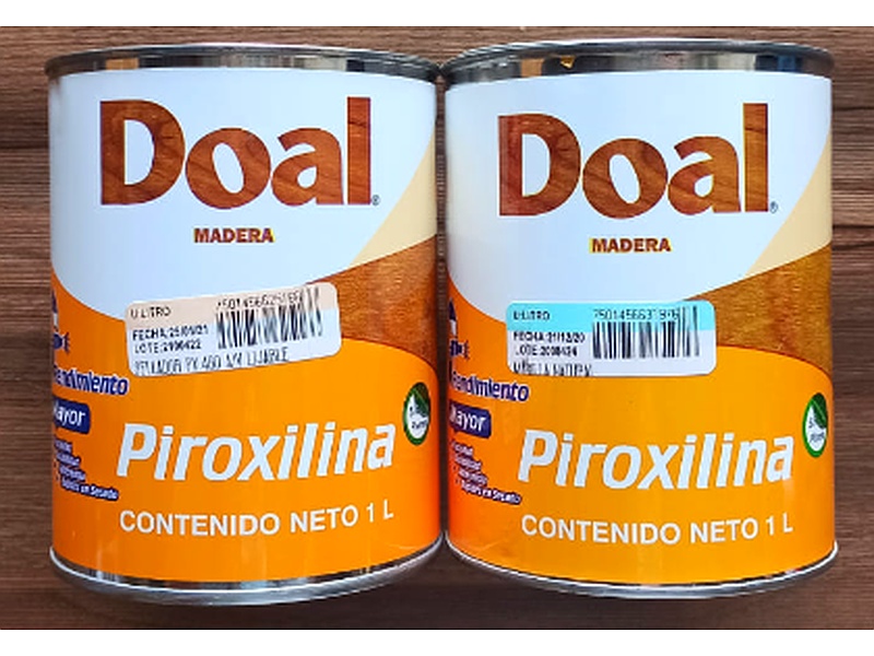 Piroxilina madera México