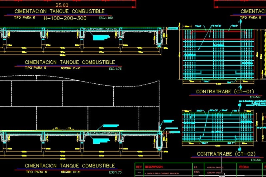 Diseño y Detallado Estructural CAD Mexico