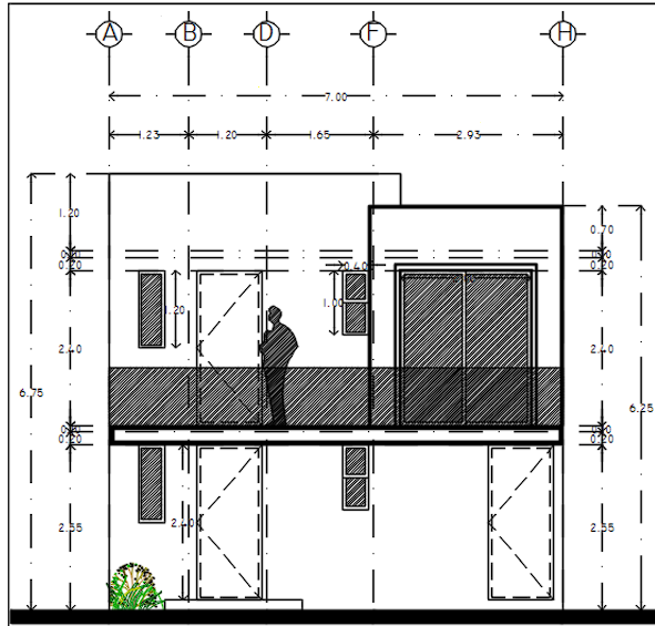 Planos Detallados de Secciones Arquitectónicas Mexico
