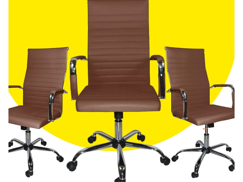 silla ejecutiva color Marrón Xalapa Diconmexs Muebles Y Artículos