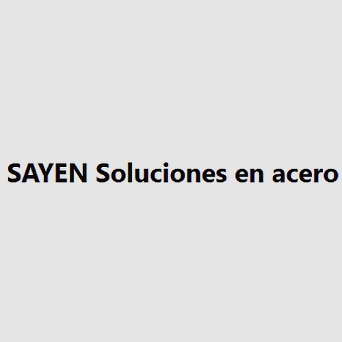 SAYEN Soluciones en acero