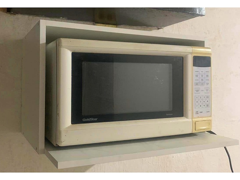 Mueble blanco para microondas Mexico