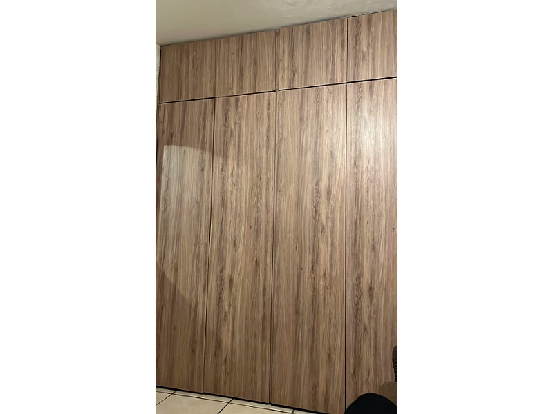 Closet Multiuso 4 Secciones Pared Madera SLP Symarg Carpinteria