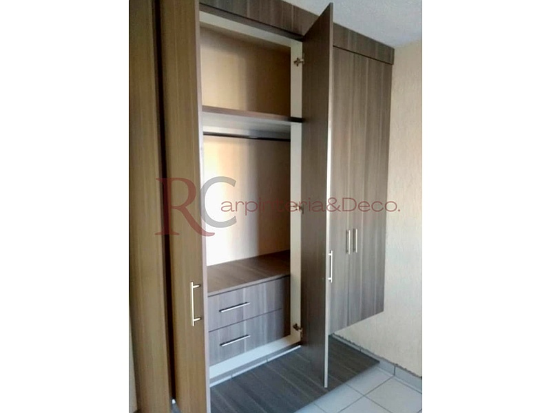closet  color Linosa ceniza Hermosillo RC Carpintería y Decoración