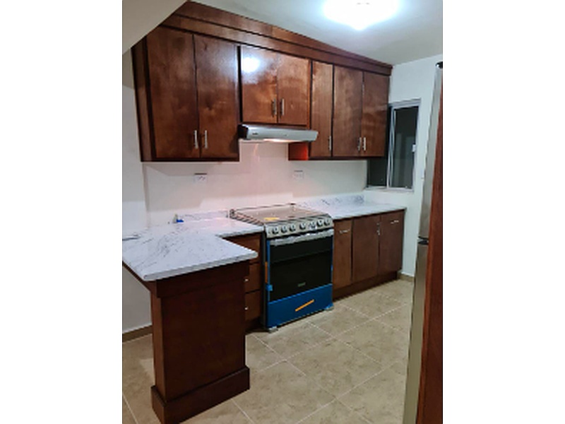 Cocina de Enchapado de Ocume Nogal México