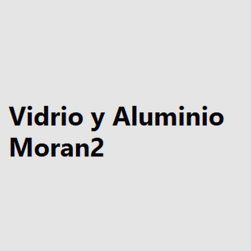 Vidrio y Aluminio Moran2
