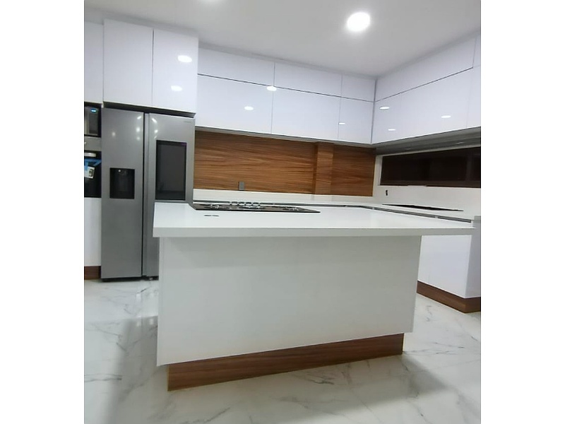 mueble de cocina con isla Toluca Carpintería JIREH