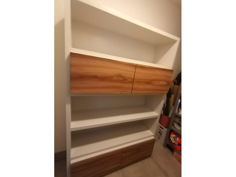 estantería color blanco ´Toluca Carpintería JIREH