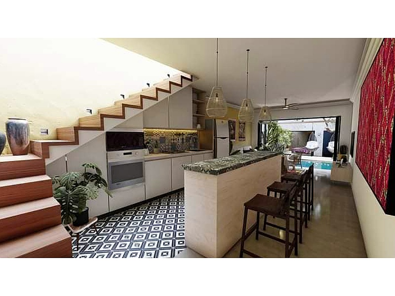 Diseño de cocina funcional y moderno México
