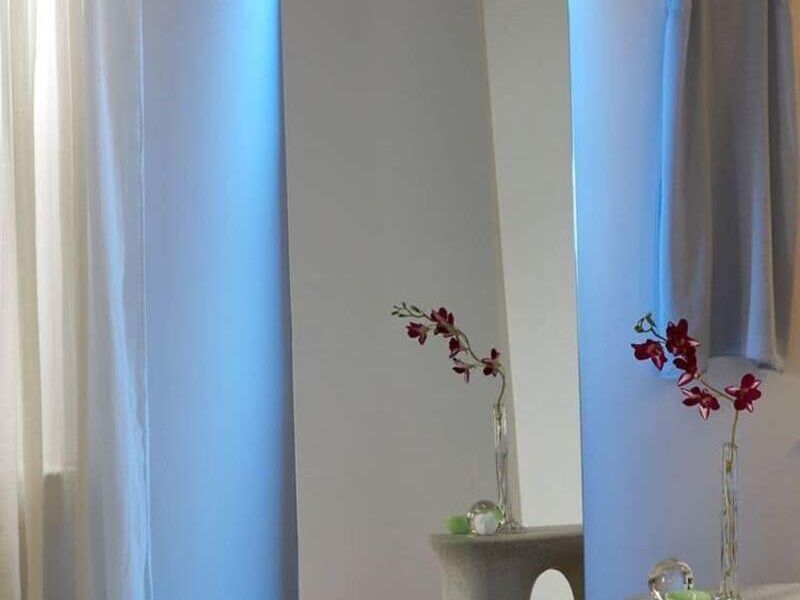 Espejo con luz led 