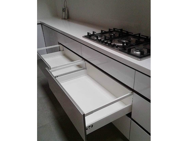 mueble bajo de cocina con cajones México Muebles Edison