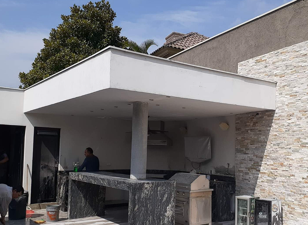 Arquitectos Espacio Exterior para Área Social Residencial México