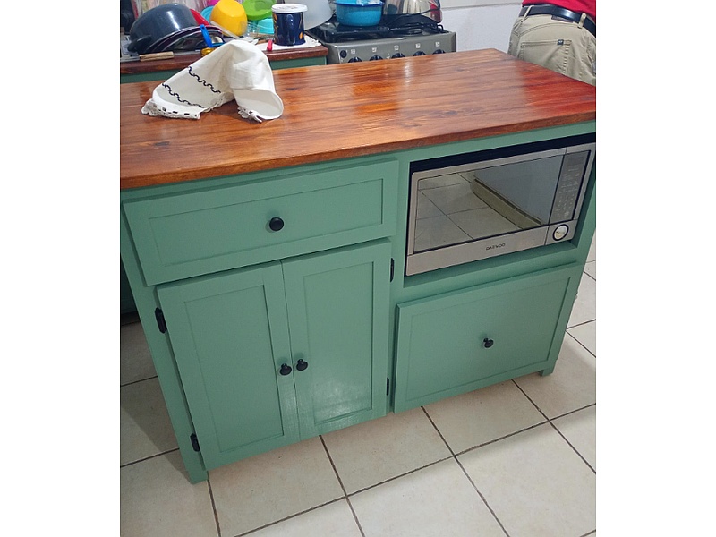 Mueble Cocina Verde Freya México