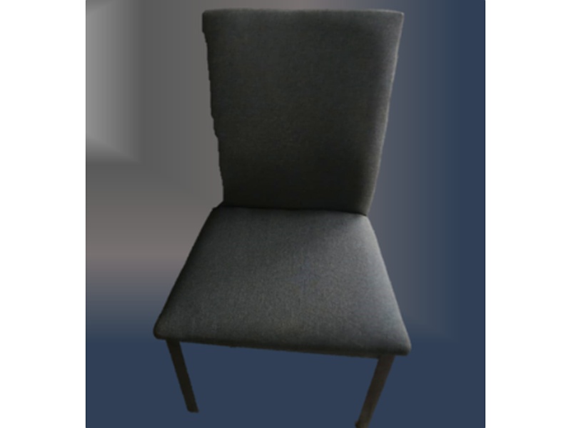 RESTAURACION DE SILLA COLOR GRIS MEXICO