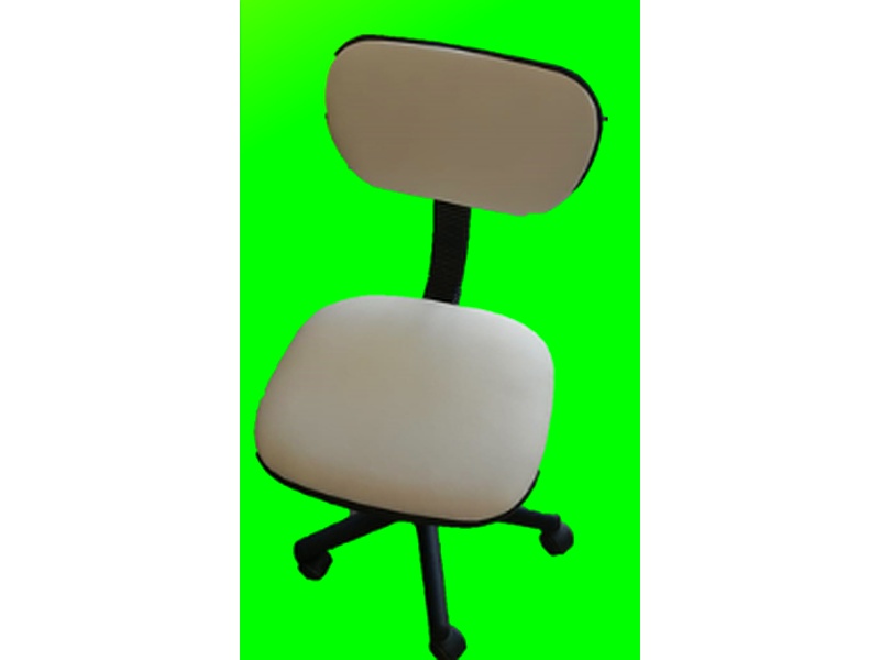 RESTAURACION DE SILLA DE OFICINA COLOR BLANCO MEXICO