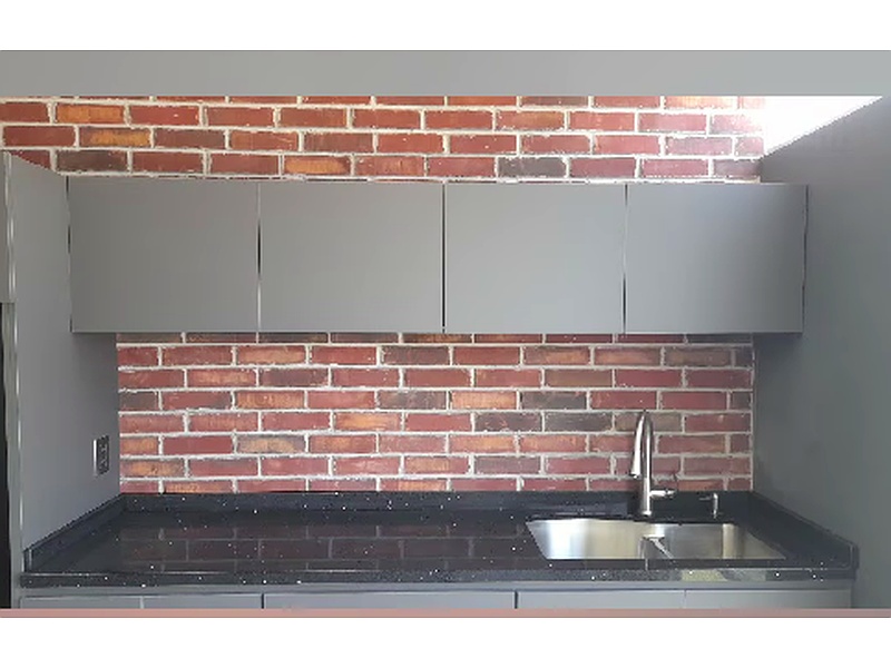 Cocina para una Terraza Techada Mexico