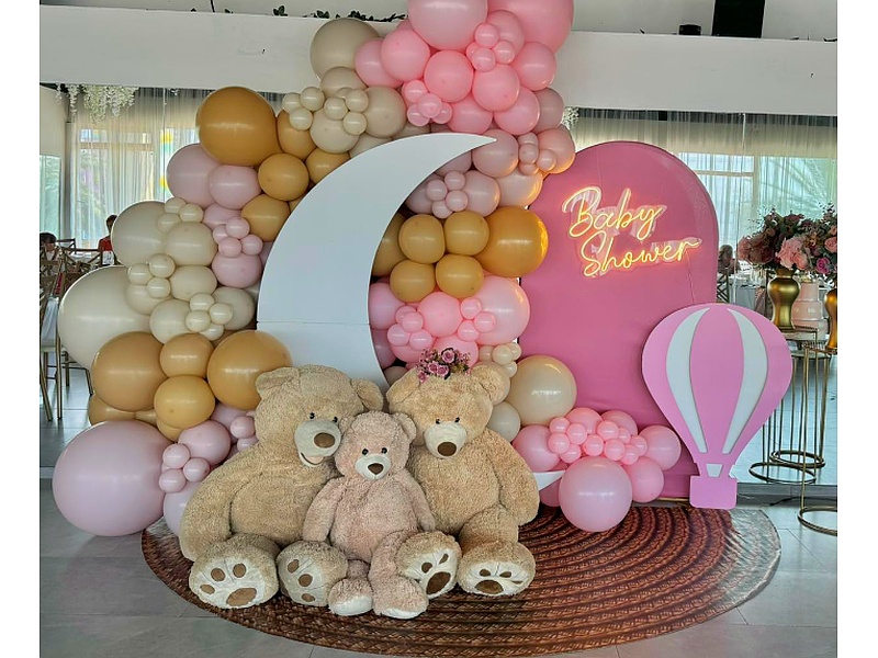 Diseño de globos Baby Shower México