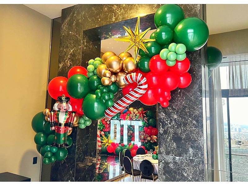 Diseño Globos Navidad México