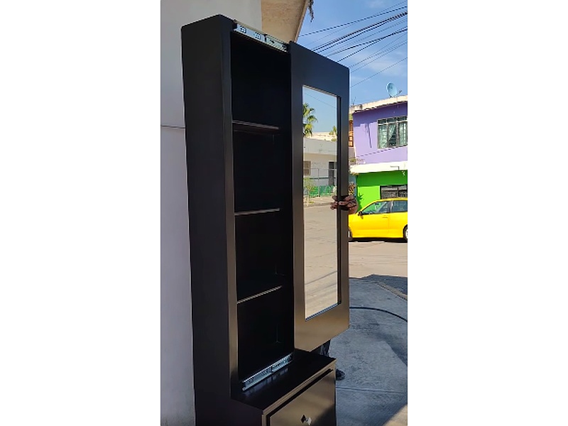 Cajonera con Espejo Corredizo Chocolate México