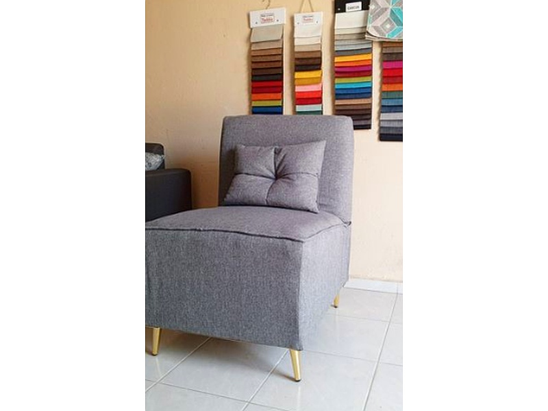 Sillón Cuadrada Gris Puro México