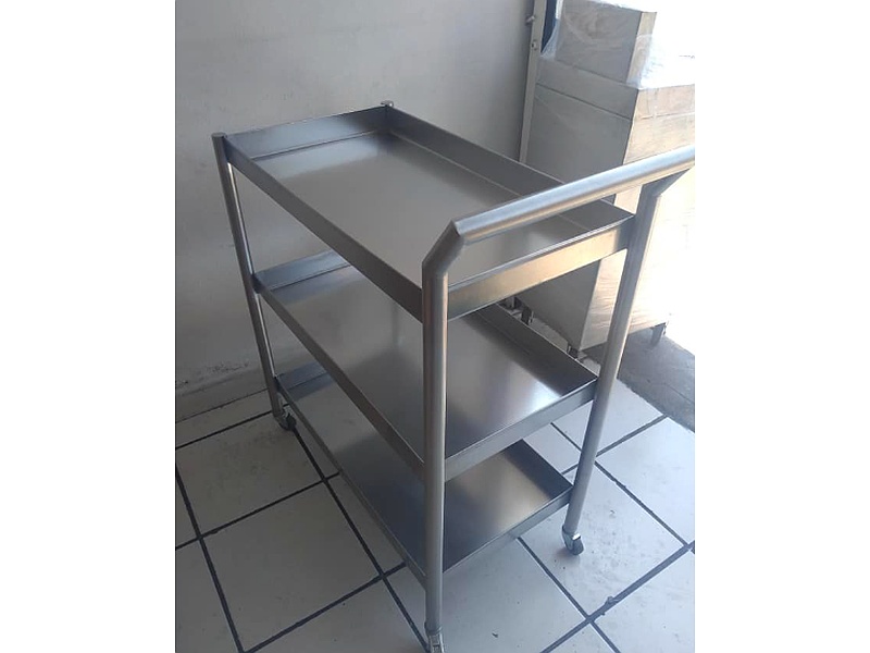 carrito de cocina de acero México Muebles de Acero inoxidable Obnel