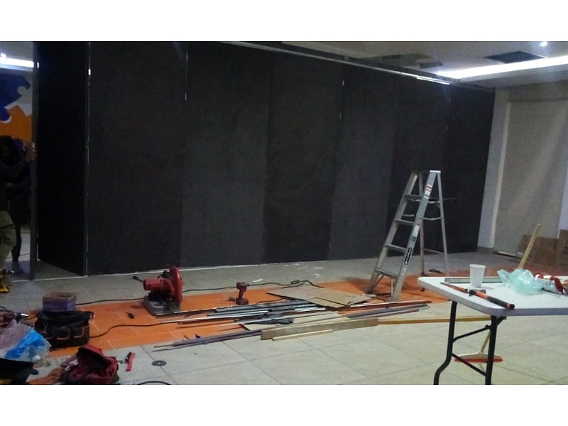 Construcción de pared en teatros México Oficios dedicados a la construcción y remodelación
