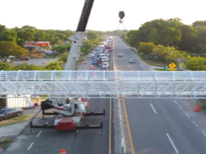 Puentes peatonales México 