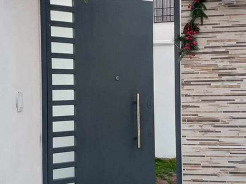 Panel de vallas metálicas de hierro forjado de aluminio para uso doméstico,  puertas de jardín ornamentales