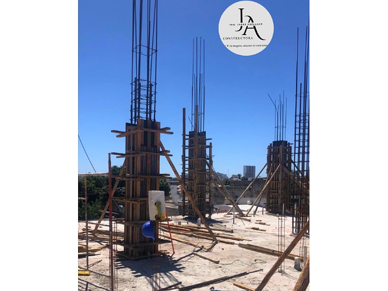 CIMBRADO DE COLUMNAS 50X50 ALTURA 3M MEXICO