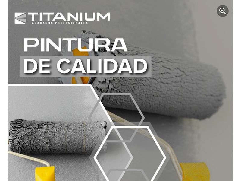 Pintura Titanium Gris Interiores Tabasco Titanium - Acabados Profesionales