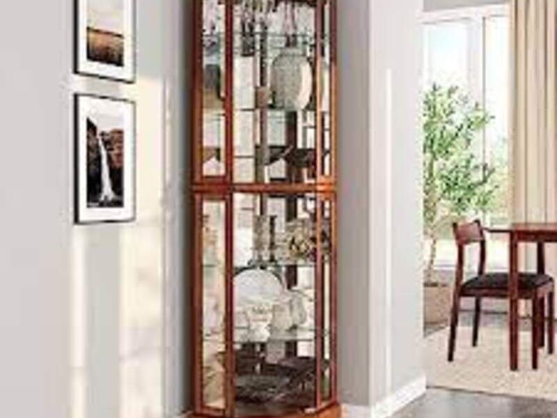 Mueble vitrina para sala en México 