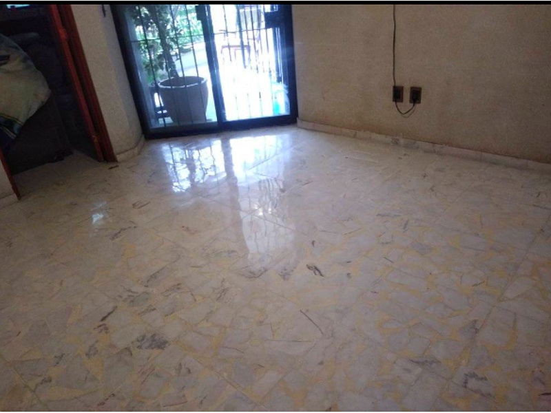 Piso Cerámica Terrazo Blanco México