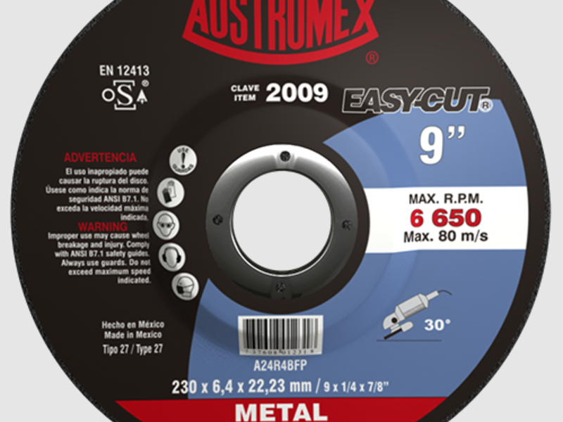 DISCOS DESBASTE 230X6.4X22.23MM Mexico