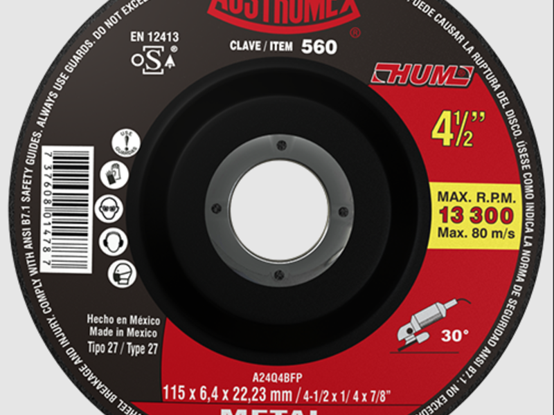 DISCOS DE DESBASTE 115X6.4 Guanajuato