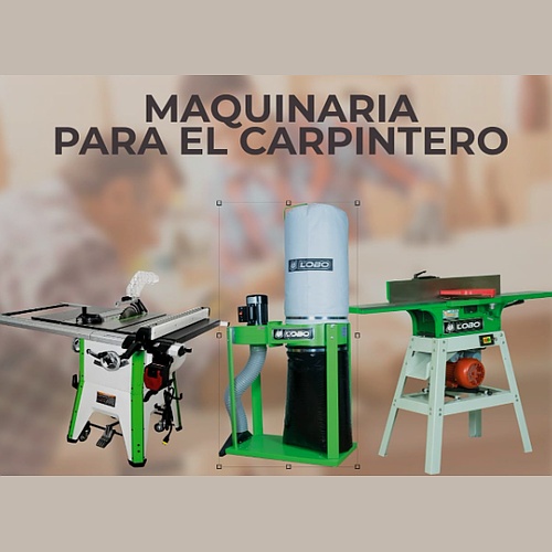 Maquinaria para el carpintero y constructor