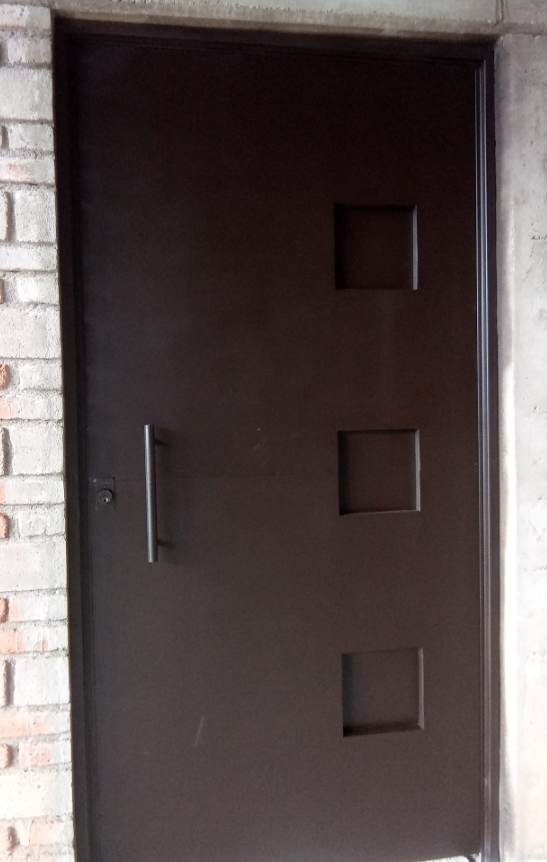 Puerta Metalica Negra Mexico
