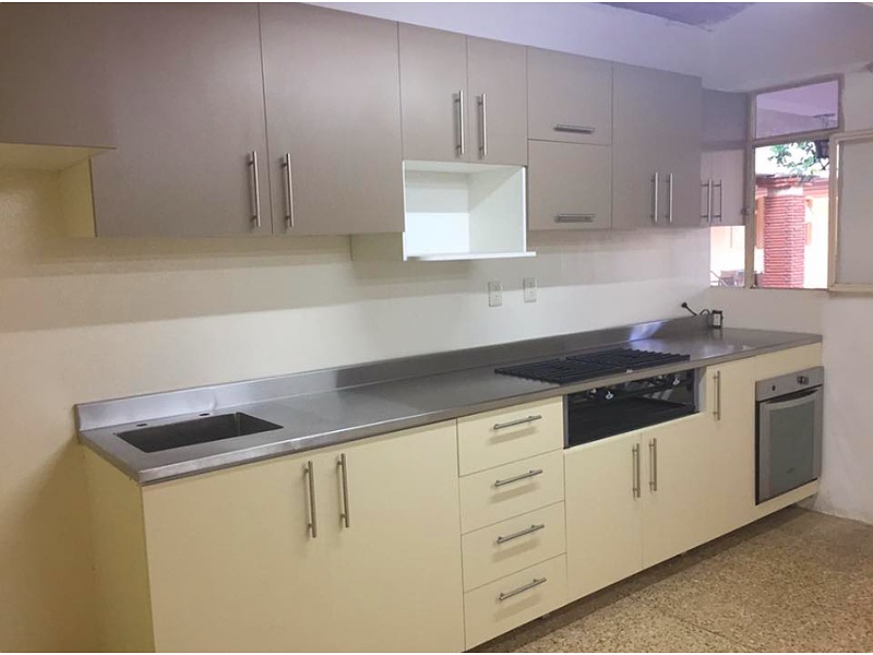 Cocina modular color beige/café México