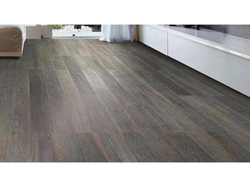 Piso laminado tipo madera gris Mexico